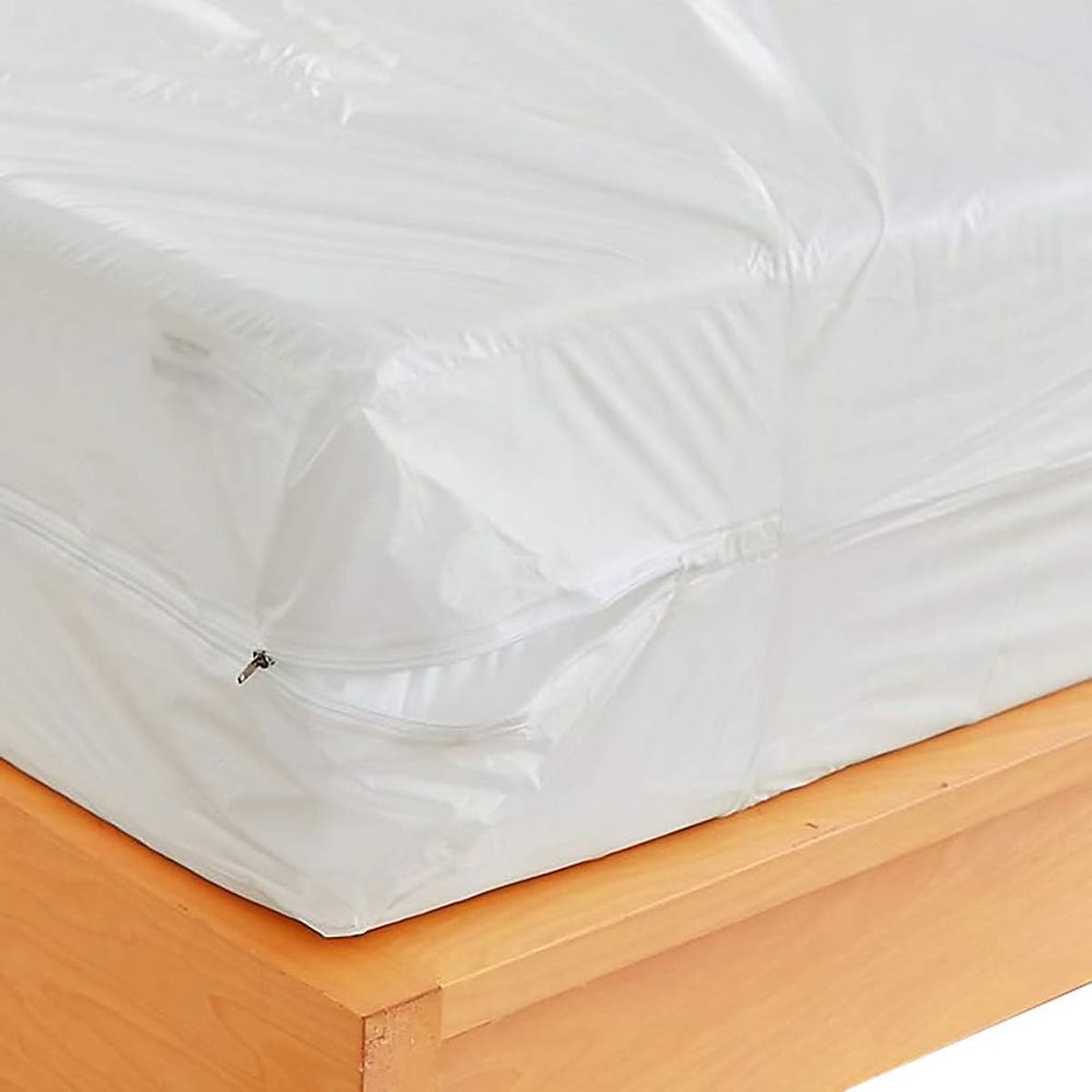Mattress Protector Waterproof - غطاء مرتبة بلاستيكي بسحاب - مقاس
