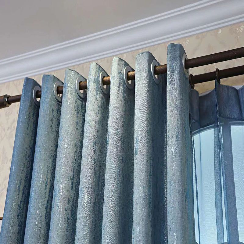 ستائر فاخرة مطرزة معتمة بتصميم - مراجعة Home Textiles Luxury Curtains وسعره