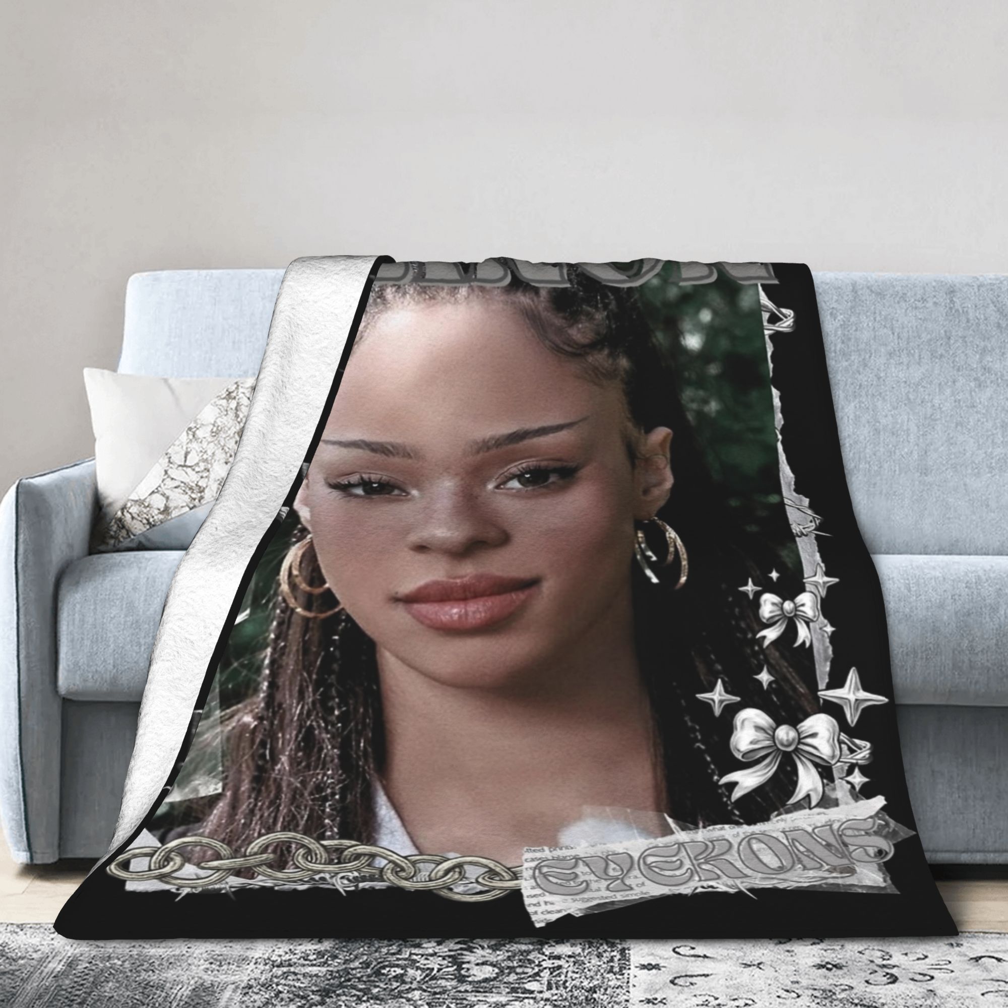 بطانية KATSEYE Manon Kpop Y2K  - مراجعة Home Textiles Group وسعره