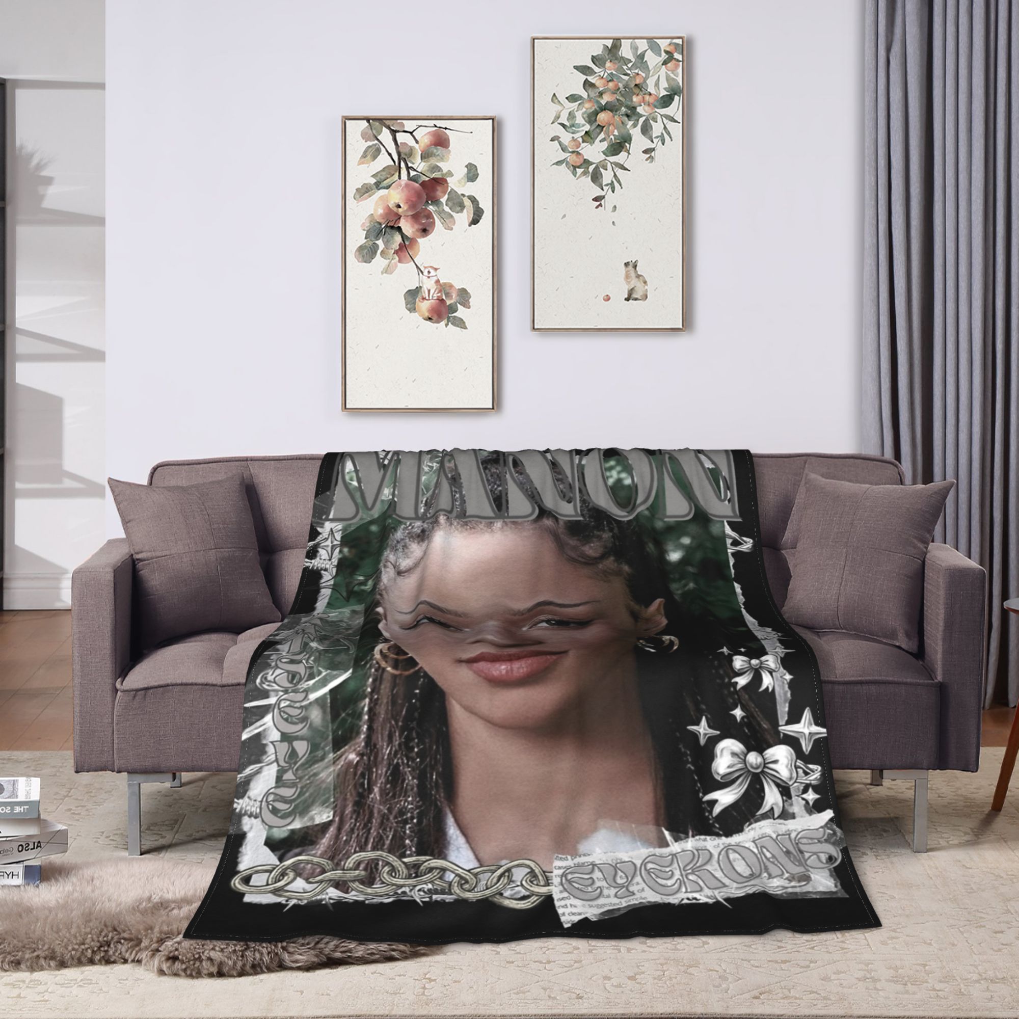 بطانية KATSEYE Manon Kpop Y2K  - مراجعة Home Textiles Group وسعره