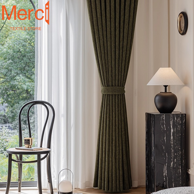متجر Merci Textile جديد مخصص I - مراجعة Home Textiles Luxury Curtains وسعره