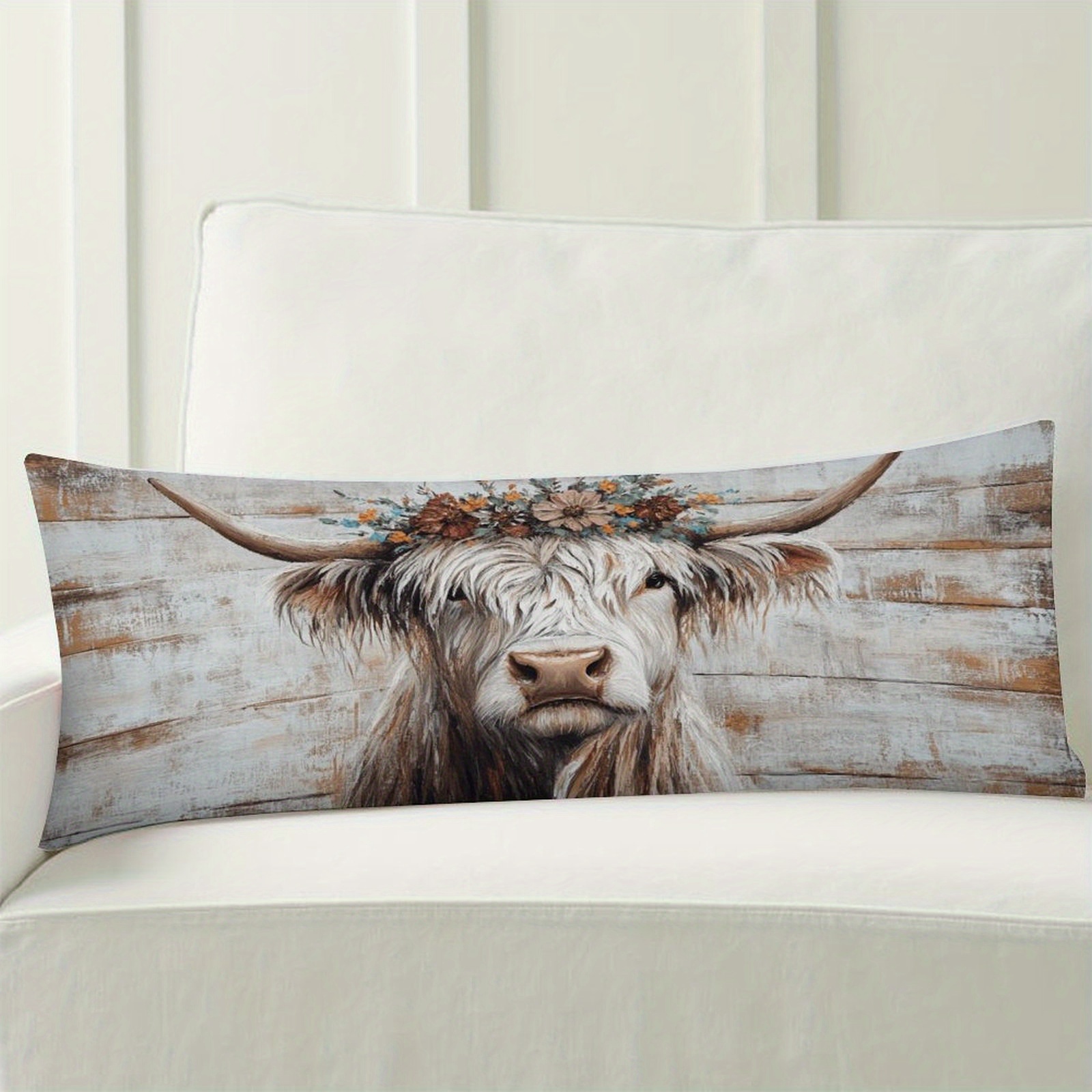 غطاء وسادة طويل للغاية على شكل - مراجعة Highland Home Textiles وسعره