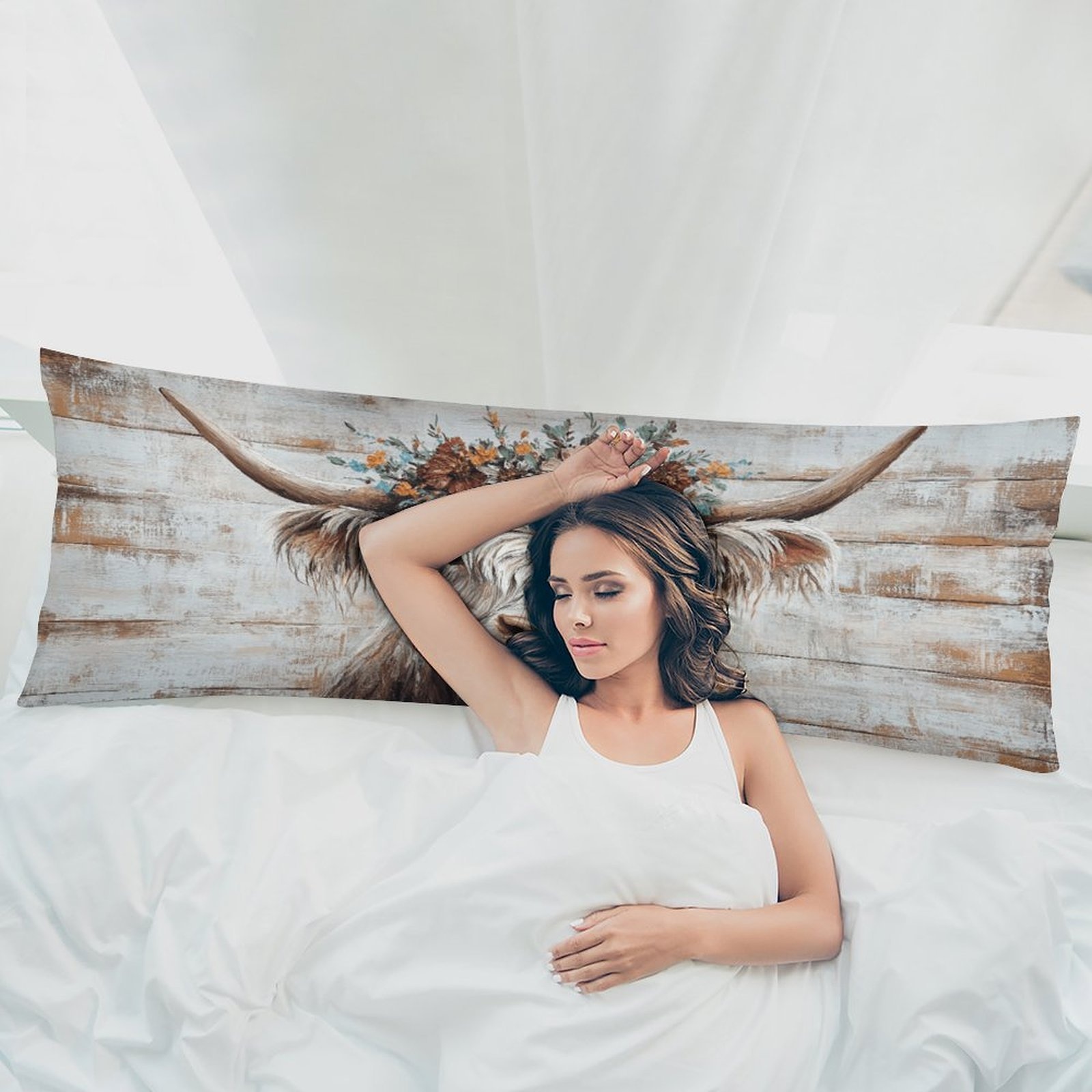 غطاء وسادة طويل للغاية على شكل - مراجعة Highland Home Textiles وسعره