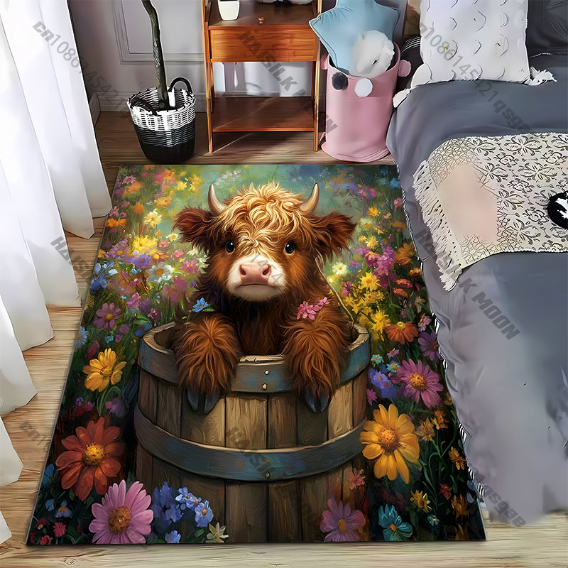 سجادة أرضية خشبية بتصميم زهور  - مراجعة Highland Home Textiles وسعره
