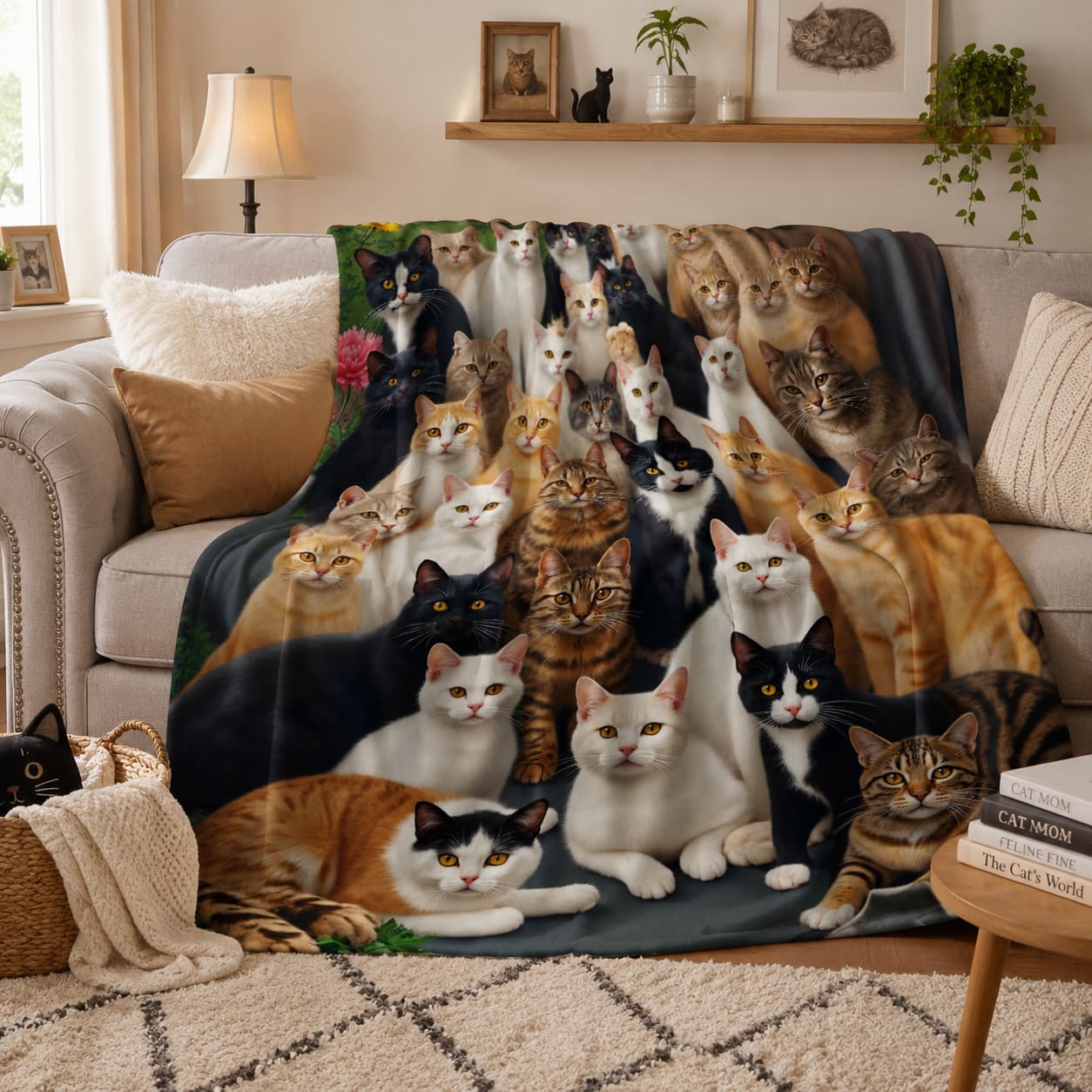 بطانية ناعمة للقطط، مناسبة كهد - مراجعة Home Textiles Group وسعره